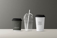  Take away cup mockups psd