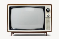 Retro TV screen with design space