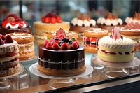 Cake dessert pastry bakery. AI generated Image by rawpixel.