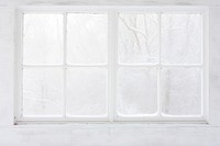 House window  white architecture. 