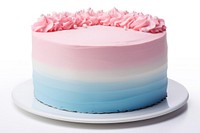 Gender reveal cake dessert icing cream. AI generated Image by rawpixel.