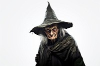Ugly witch portrait costume adult. AI generated Image by rawpixel.
