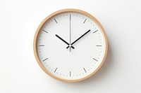 Minimalist wall clock white background furniture deadline. AI generated Image by rawpixel.