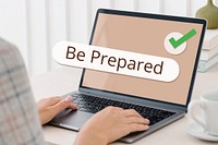 Be prepared search screen laptop