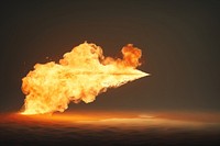 Fire bonfire flame explosion. AI generated Image by rawpixel.