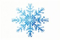 Winter snowflake white white background. AI generated Image by rawpixel.