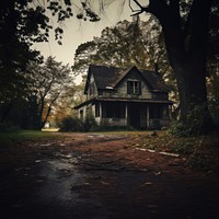 Old house architecture building tranquility. AI generated Image by rawpixel.