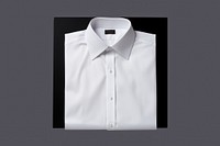 Shirt folded white menswear clothing. AI generated Image by rawpixel.