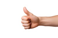 Hand pointing finger white background. AI generated Image by rawpixel.