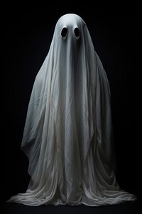 Ghost horror dress white. AI generated Image by rawpixel.