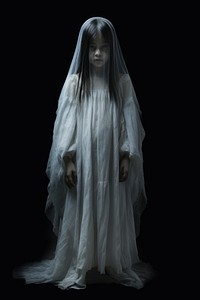 Ghost portrait horror dress. 