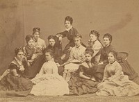 Group portrait of girls