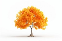 Fall tree plant maple leaf. AI generated Image by rawpixel.