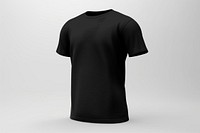 Black t-shirt with design space