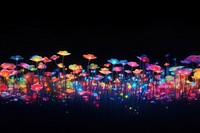 Futuristic flower backgrounds outdoors. AI generated Image by rawpixel.