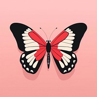 Butterfly animal insect invertebrate. AI generated Image by rawpixel.