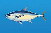 Tuna fish animal underwater wildlife. AI generated Image by rawpixel.