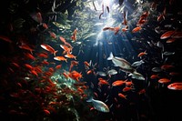 Fish outdoors nature animal. AI generated Image by rawpixel.