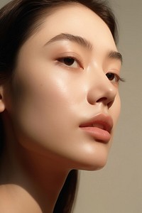 Skin care adult woman face. AI generated Image by rawpixel.