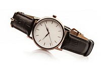 Elegant wristwatch accuracy jewelry person. 