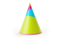 Party hat colorful white background celebration anniversary. AI generated Image by rawpixel.