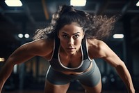 Workout sports adult woman. AI generated Image by rawpixel.