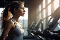 Exercising gym fitness sports. AI generated Image by rawpixel.