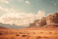 Desert landscape outdoors nature. 