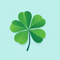 Leaf clover green circle symbol. AI generated Image by rawpixel.