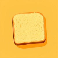 Bread yellow food breakfast. AI generated Image by rawpixel.