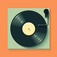 Vinyl electronics gramophone technology. AI generated Image by rawpixel.