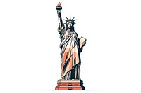 Statue sculpture sketch white background. AI generated Image by rawpixel.