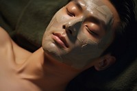 Young men adult skin relaxation. AI generated Image by rawpixel.