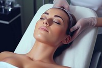Cosmetic procedure adult woman relaxation. AI generated Image by rawpixel.