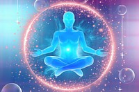 Spiritual awakening meditation surreal remix