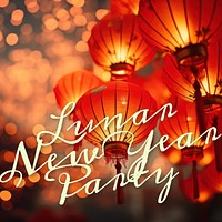 Lunar New Year  Instagram post template