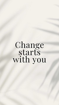 Change quote  social story template