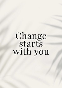 Change quote poster template
