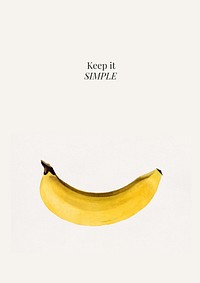 Keep it simple  poster template