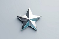 Metalic Star symbol star simplicity. AI generated Image by rawpixel.