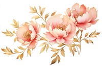 Chinese peony flower plant rose. AI generated Image by rawpixel.