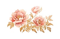 Chinese peony pattern flower plant. AI generated Image by rawpixel.