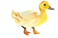 Duck drawing animal bird. AI generated Image by rawpixel.