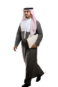 A muslim business man standing costume fashion. AI generated Image by rawpixel.