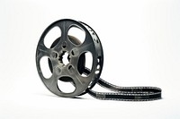 Film strip wheel white background technology. AI generated Image by rawpixel.