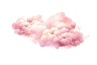 Pink auspicious cloud backgrounds art white background. AI generated Image by rawpixel.