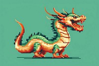 Cute chinese dragon art representation creativity. AI generated Image by rawpixel.
