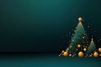 Christmas green gold illuminated. AI generated Image by rawpixel.