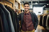 Clothing store smiling working adult. AI generated Image by rawpixel.