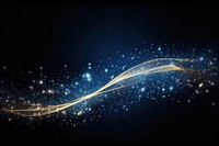 Glitter wave backgrounds astronomy fireworks. AI generated Image by rawpixel.